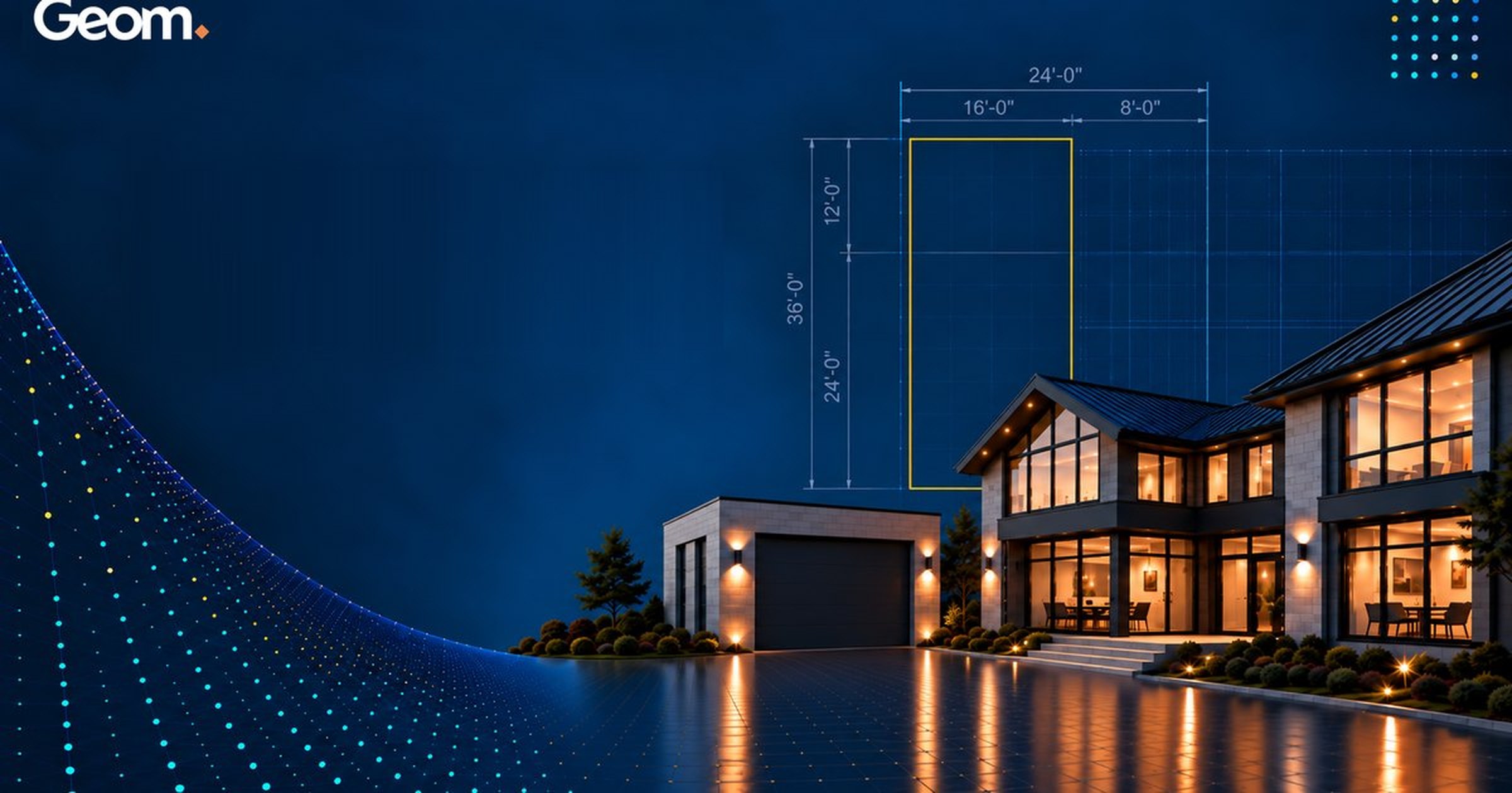 Geom's website preview
